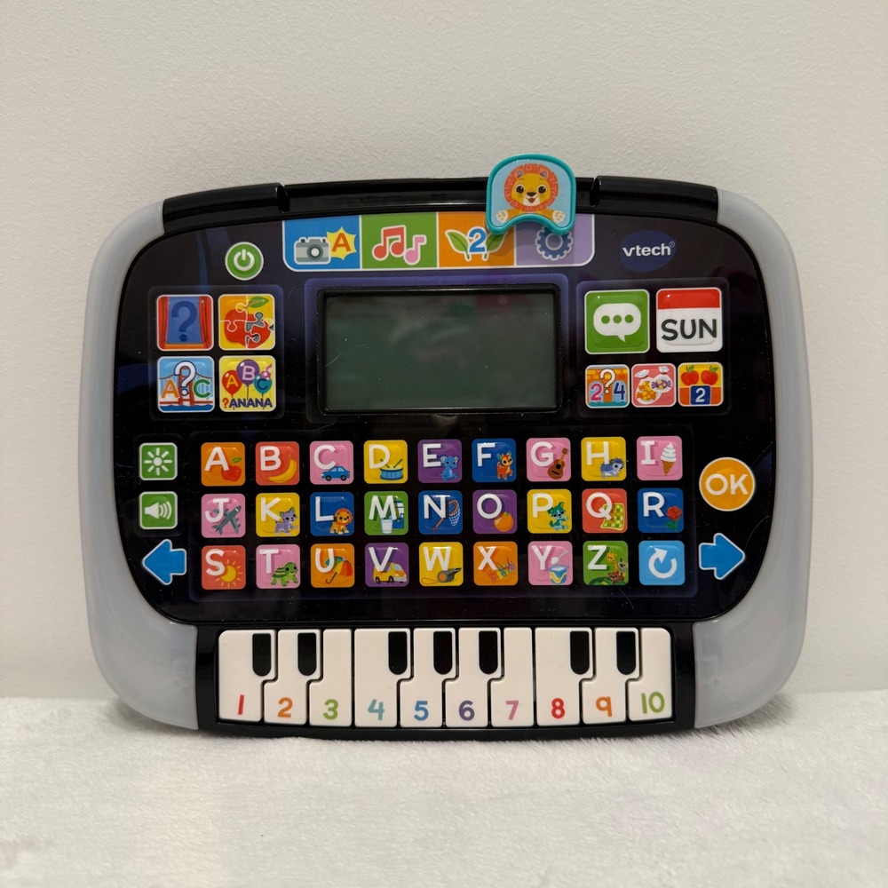 VTech Touch and Learn Activity Desk Deluxe Learning Toy with Light-Up Tablet